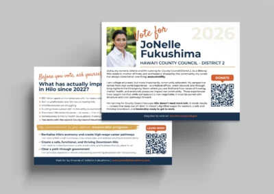 Campaign flyer design